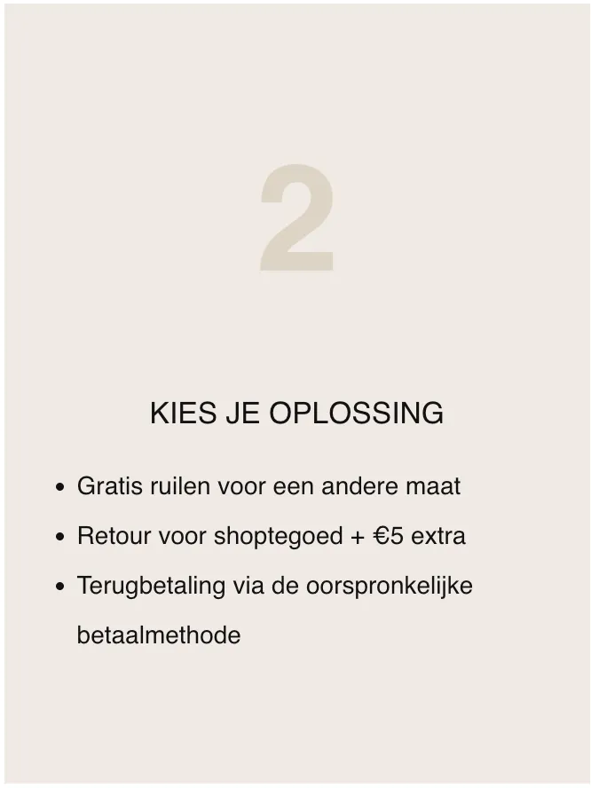 Kies je oplossing