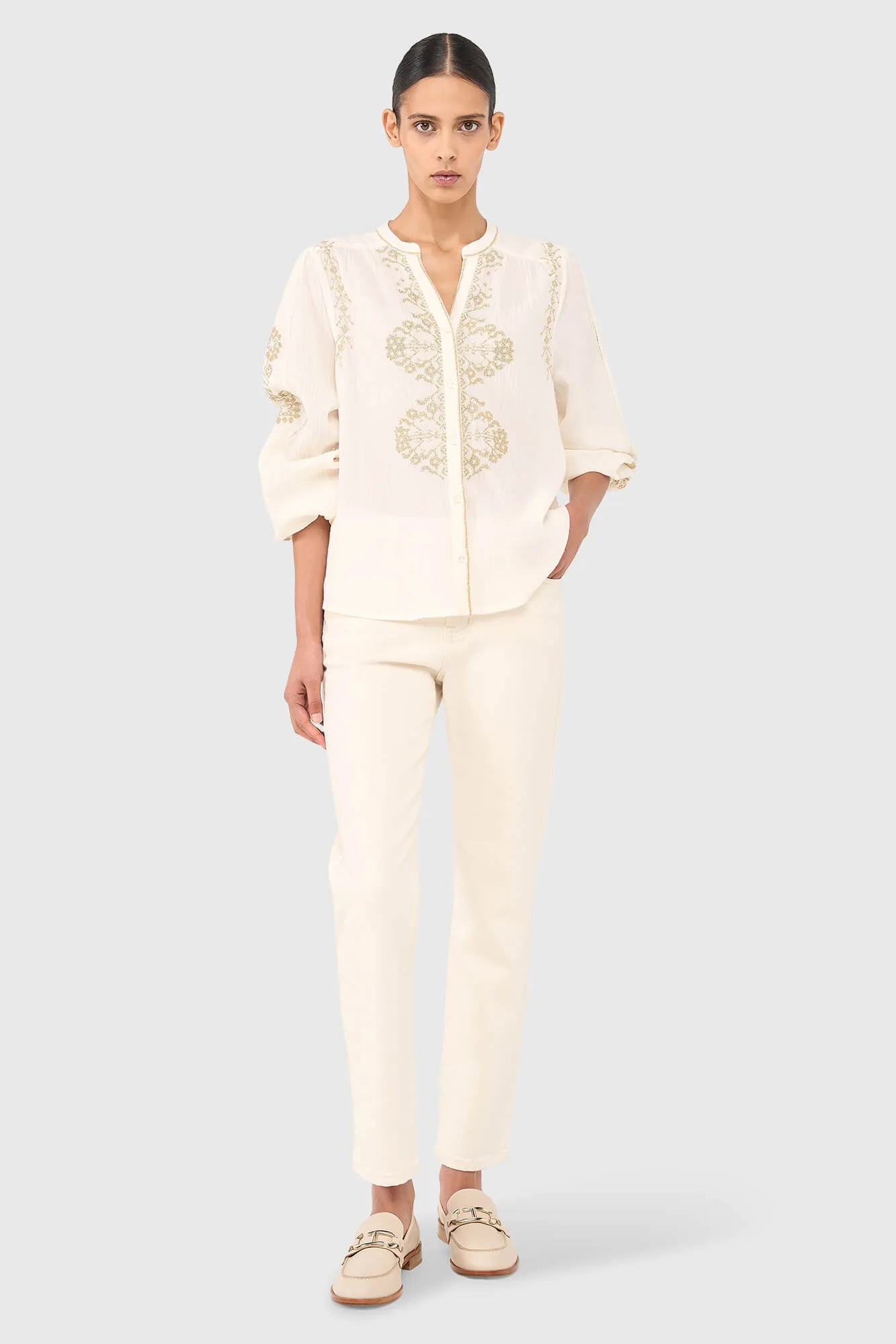 Austin Blouse Beige