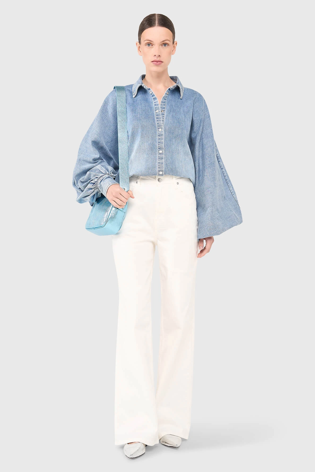 Stone Blouse Blauw 277