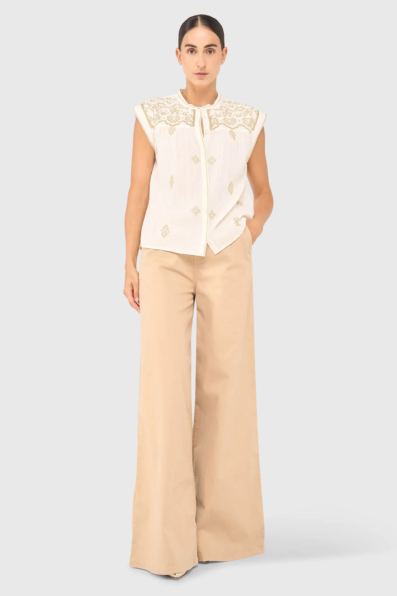 Jace Blouse Beige