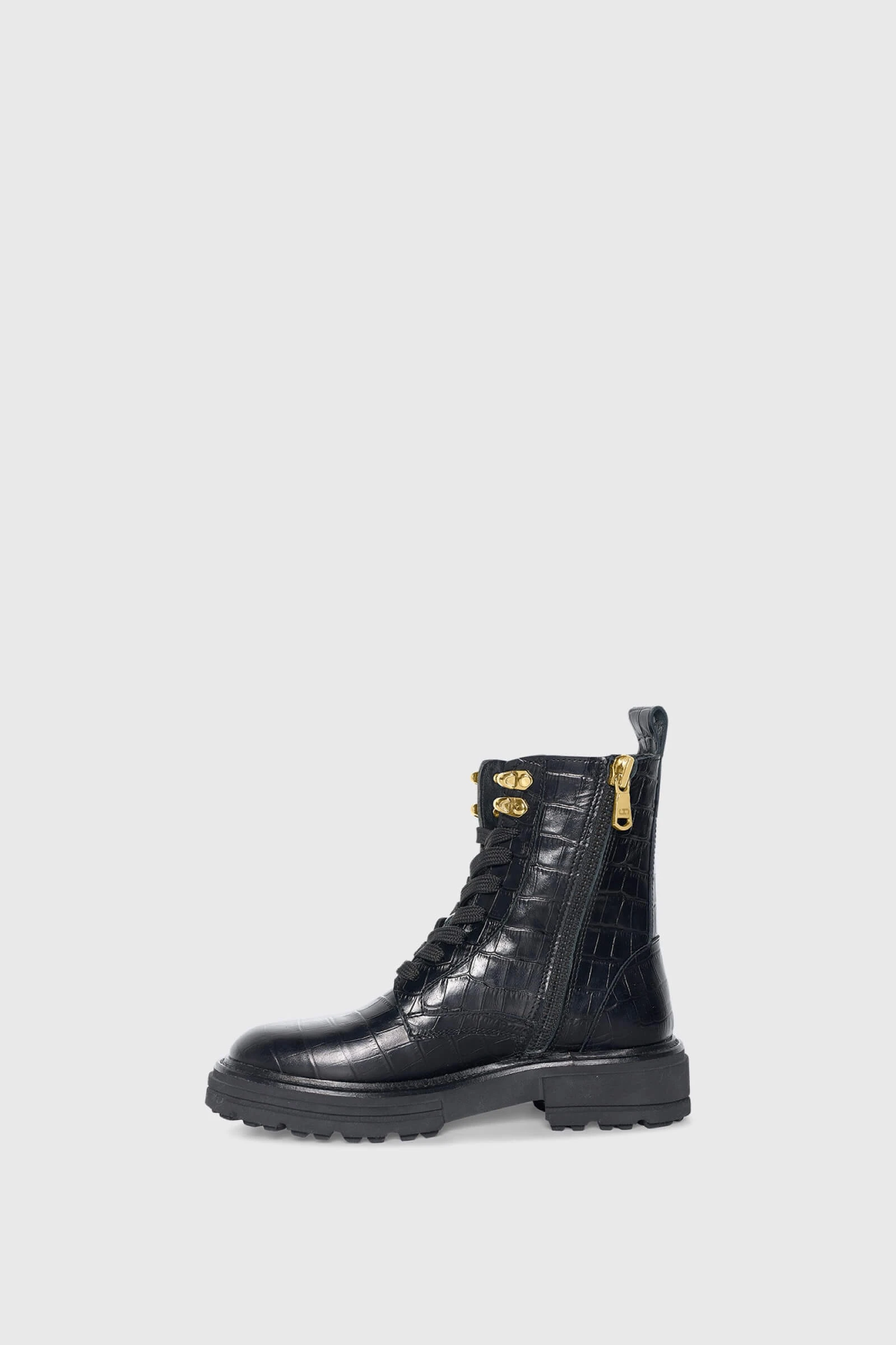 Duke Zwart Croco