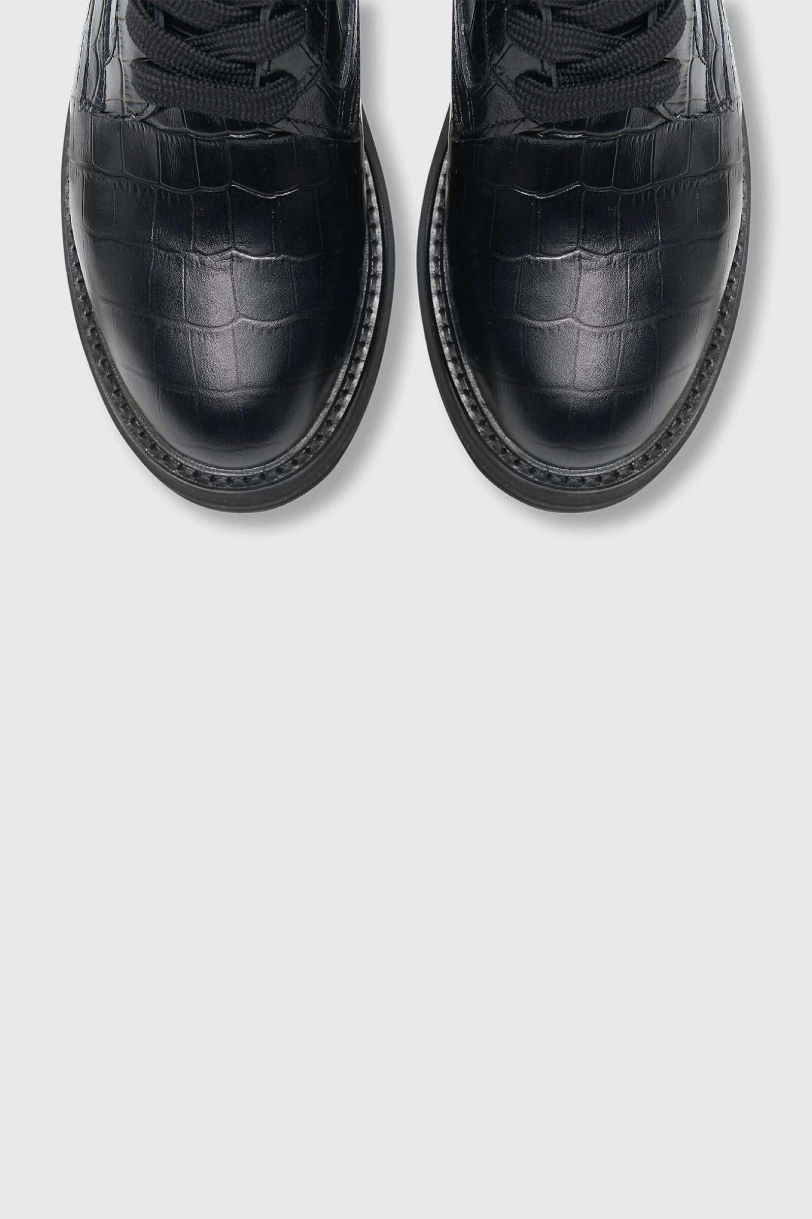 Duke Zwart Croco