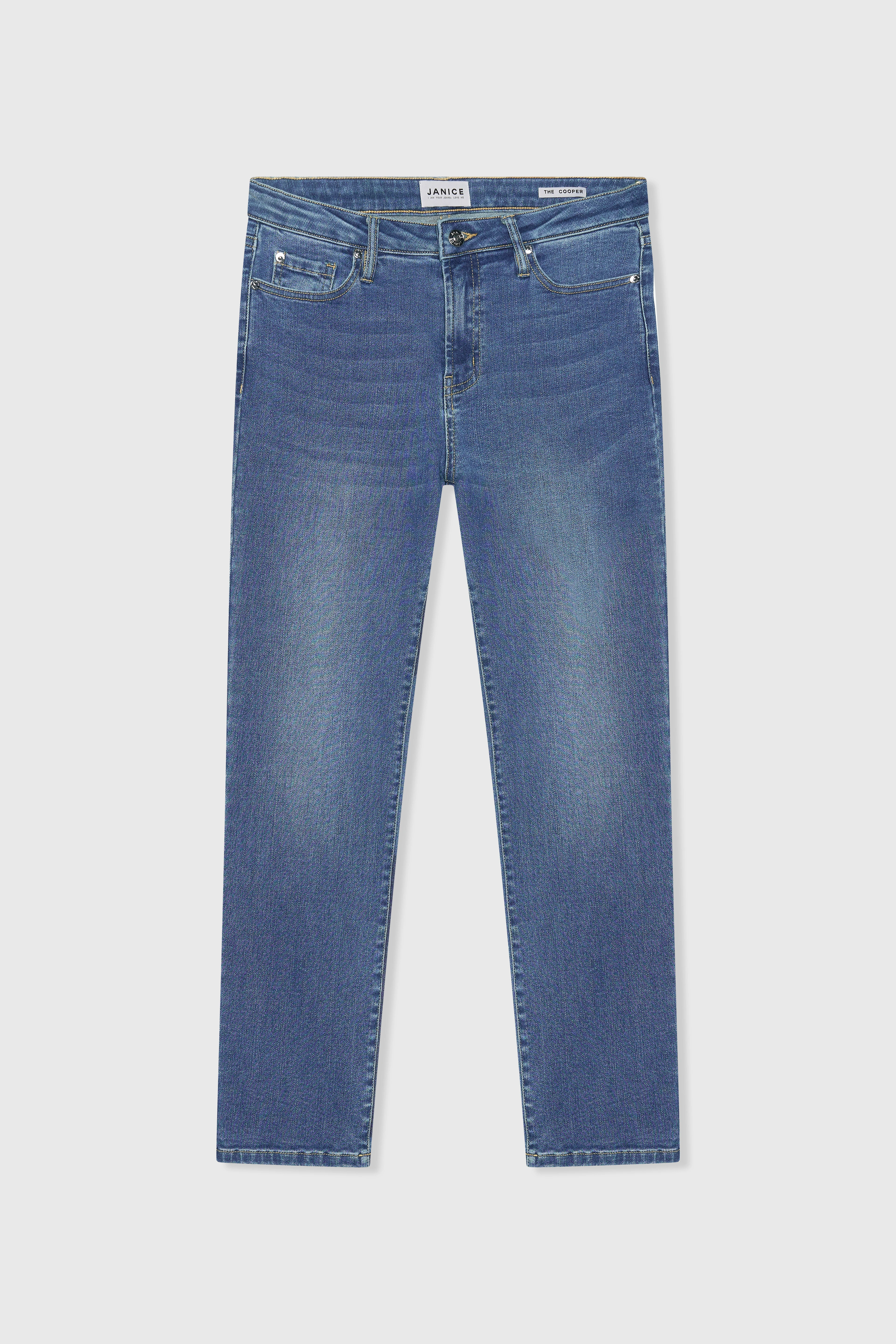 Mom Jeans Cooper Blauw 111