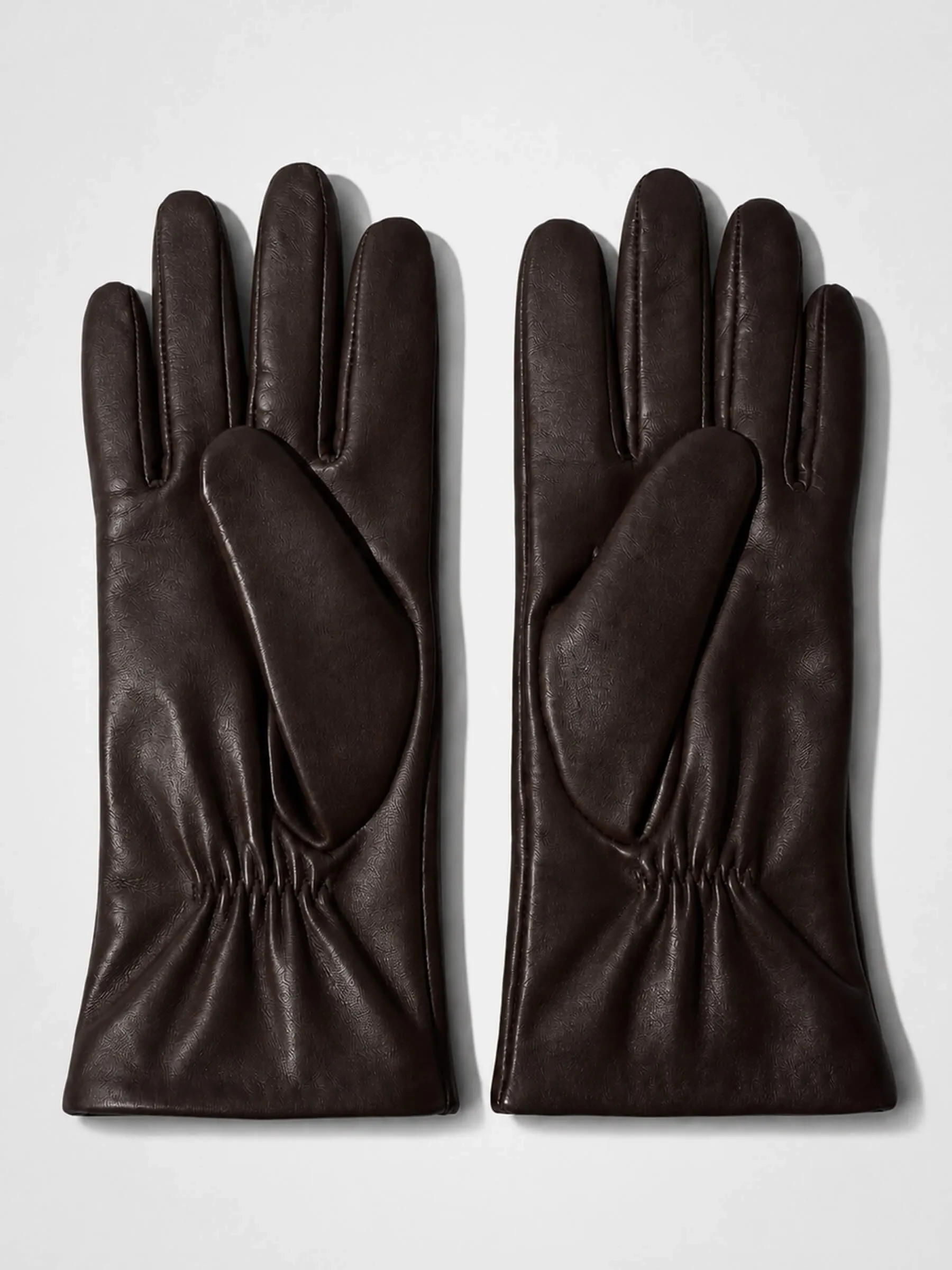 Leren Handschoenen Dames Atlas Bruin