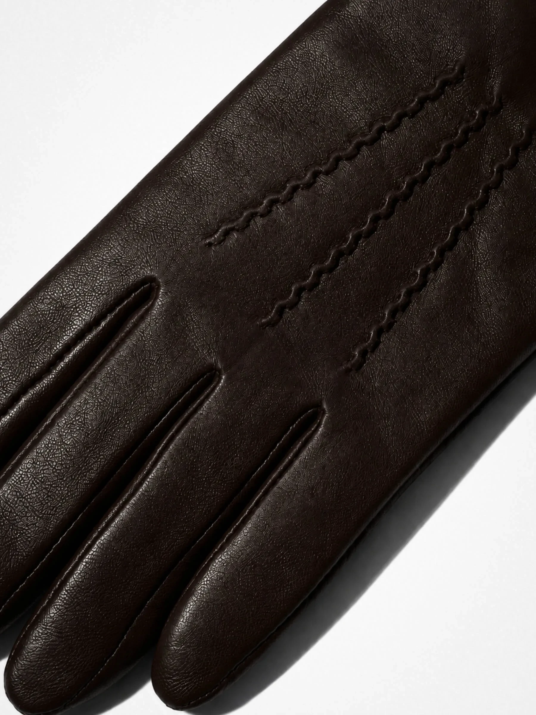 Leren Handschoenen Dames Atlas Bruin