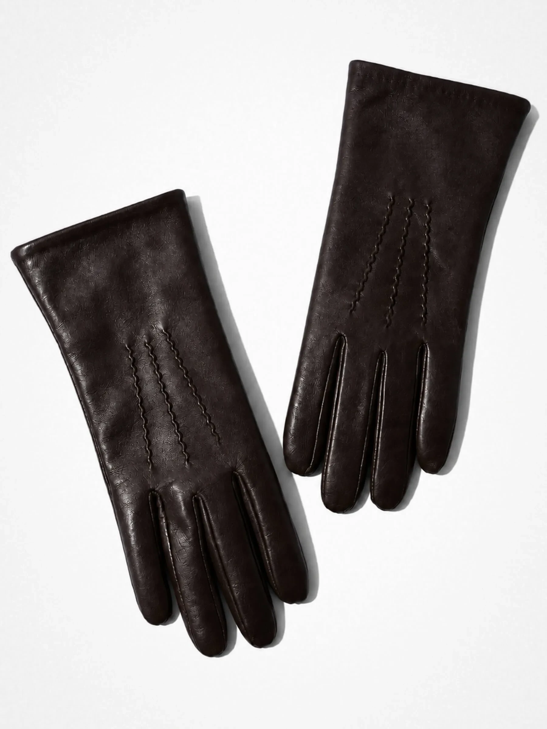 Leren Handschoenen Dames Atlas Bruin