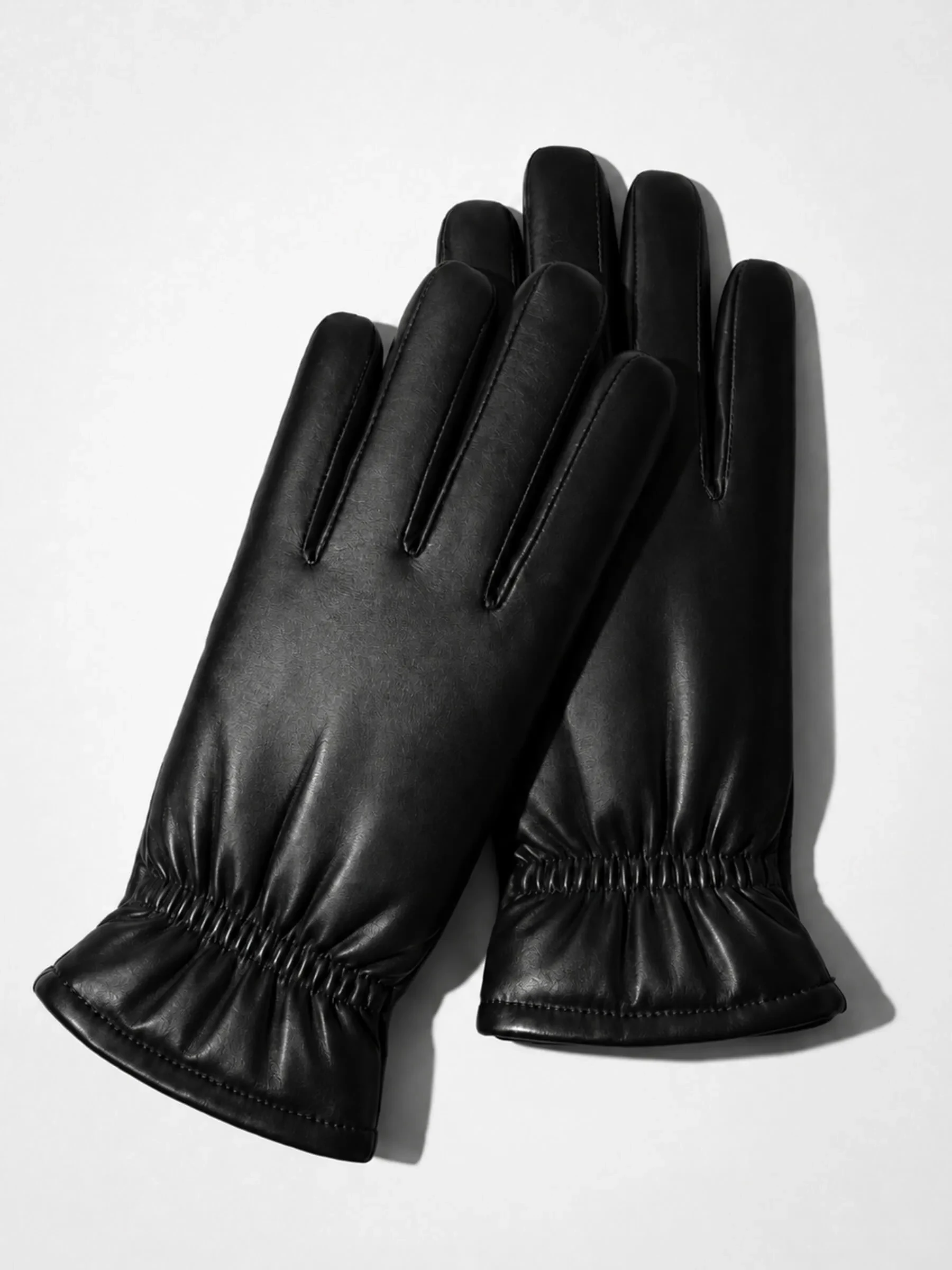 Leren Handschoenen Dames Hawk Zwart