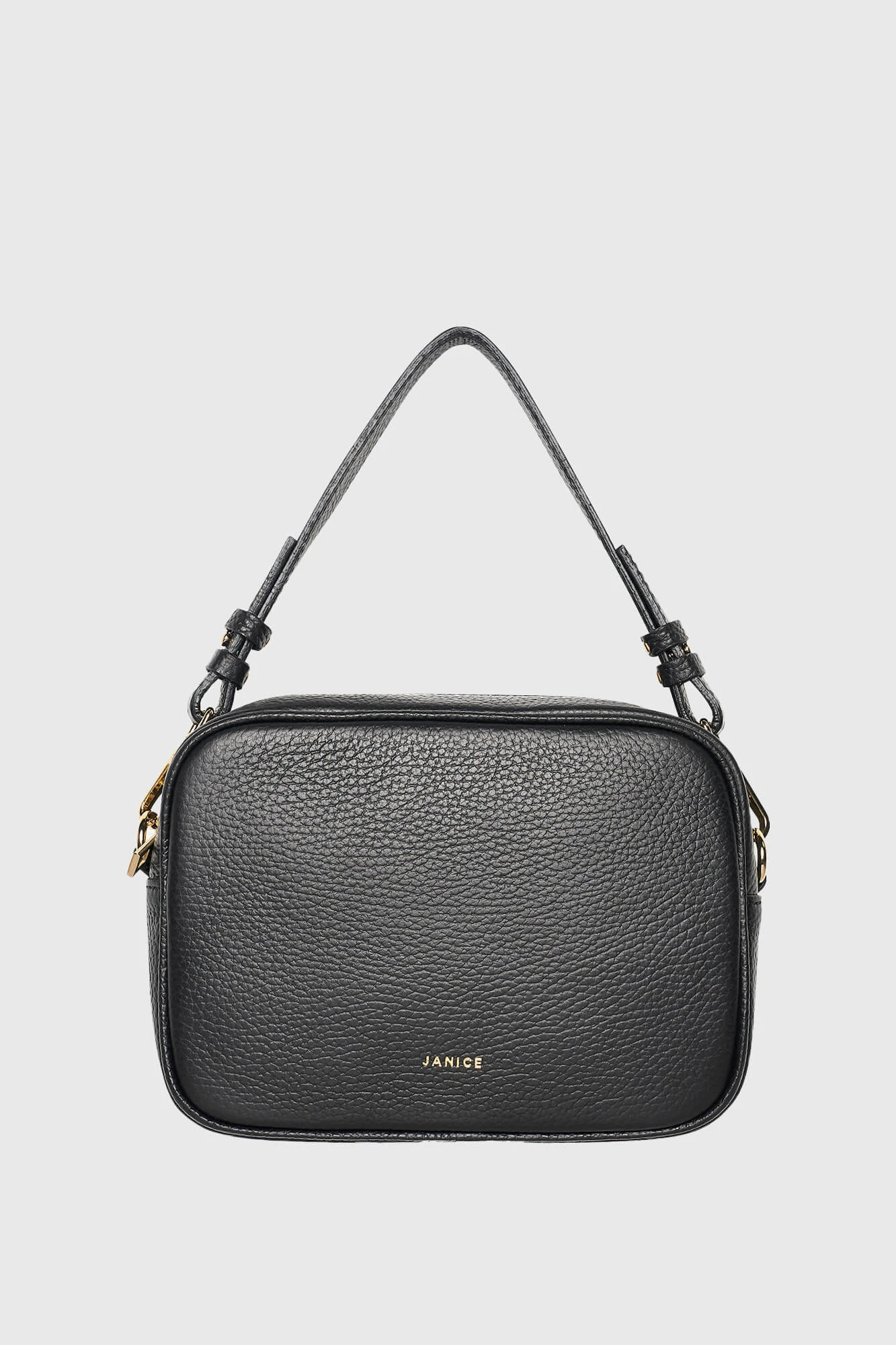 Leren Crossbody Dames Bruce Zwart