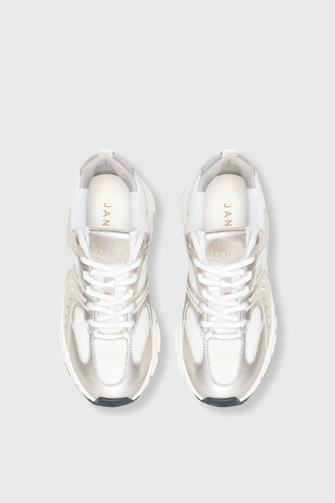 Runner Sneakers Dames Bolt Zilver 888