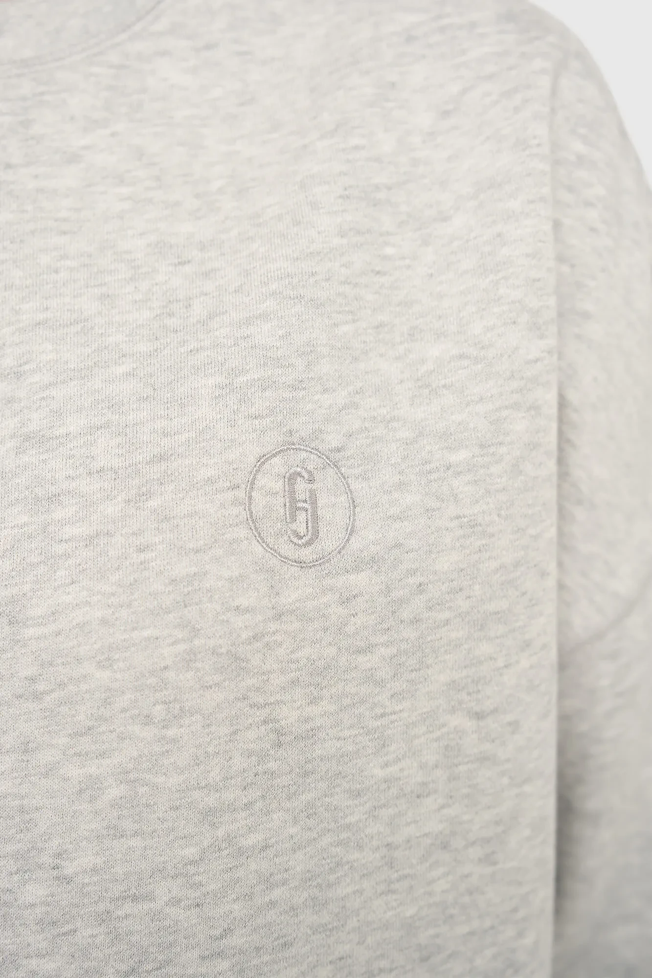 Sweater Dames Katoen Grijs Aiden